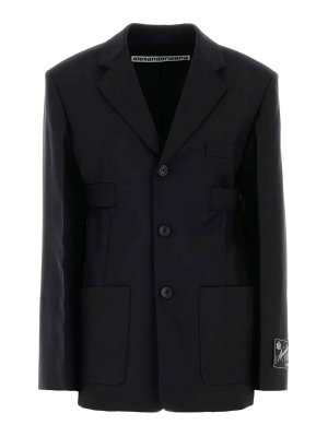 ALEXANDER WANG: Blazer - Blazer - Schwarz