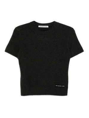 ALEXANDER WANG: t-shirt - Maglietta in lana
