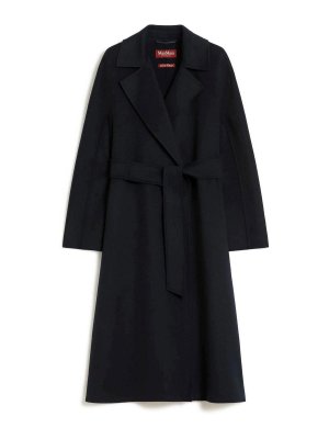 MAX MARA STUDIO: flared jeans - Cles Wool Coat