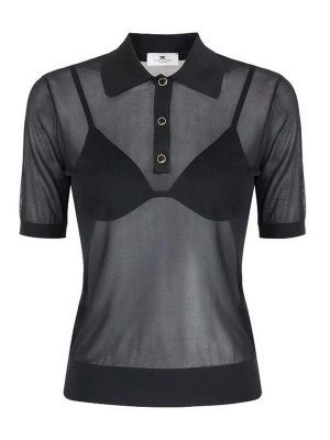 ELISABETTA FRANCHI: ポロシャツ - ポロシャツ - 黒