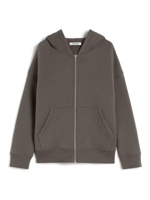 S MAX MARA: Sweatshirts & Sweaters - Julia Jersey Hoodie