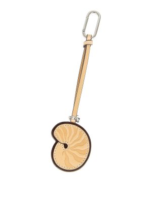 TORY BURCH: key holders - Snail Shell Key Fob