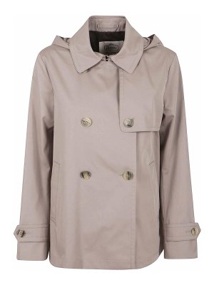 HERNO: Trenchcoats - Trenchcoat - Taupe