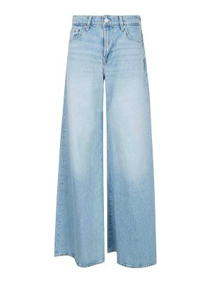 7 FOR ALL MANKIND: jeans a zampa - Salice largo