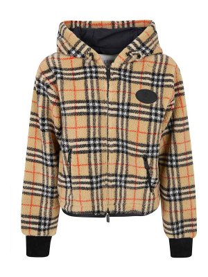 BURBERRY: giacche bomber - Fiona Chk W Giacche