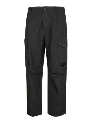 C.P. COMPANY: casual trousers - Micro-Reps Boxy Cargo Lens Pants