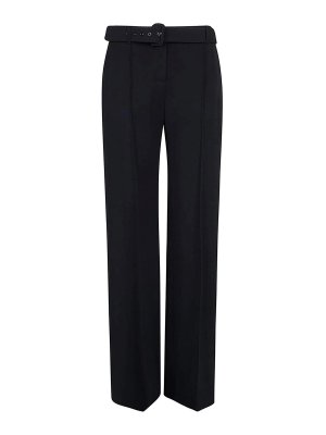 ERMANNO SCERVINO: Casual Hosen - Casual Hose - Schwarz