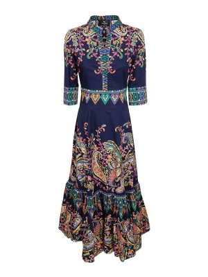 ETRO: camicie - Maxi chemisier da donna con balza sull'orlo