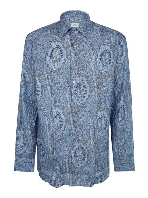 ETRO: Hemden - Hemd - Hellblau