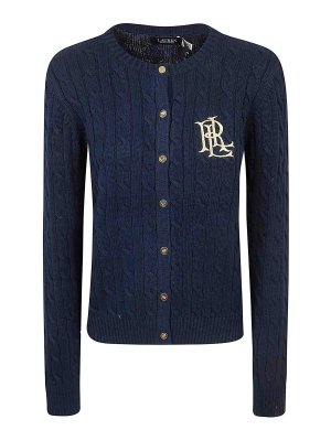 LAUREN RALPH LAUREN: cardigans - Ralhan-Long Sleeve-Cardigan