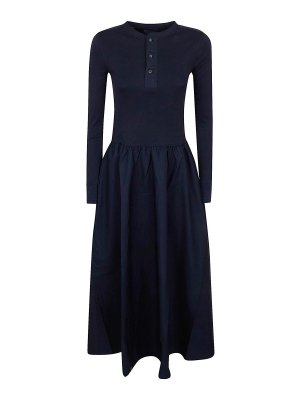 POLO RALPH LAUREN: gonne al ginocchio  e longuette - Abiti Henley in maglia