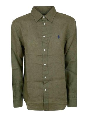 POLO RALPH LAUREN: Chemises - Chemise - Vert Foncé