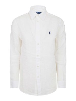 POLO RALPH LAUREN: Hemden - Hemd - Weiß