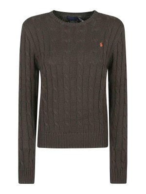 POLO RALPH LAUREN: crew necks - Julianna-Long Sleeve-Pullover