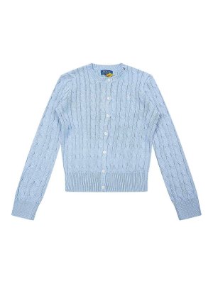 POLO RALPH LAUREN: Cardigans - Cardigan - Blau