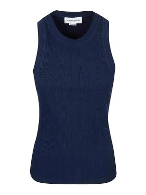 VICTORIA BECKHAM: Tops und Tank Tops - Top - Dunkelblau