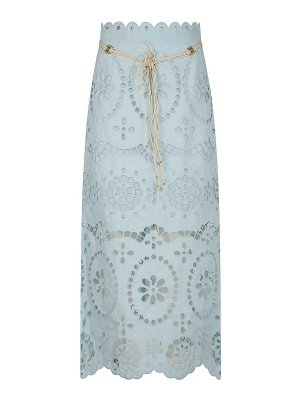 ZIMMERMANN: Knielange und Midi Röcke - Midirock - Hellgrün