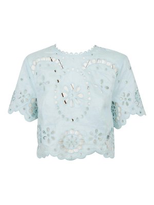 ZIMMERMANN: Tops und Tank Tops - Top - Hellgrün