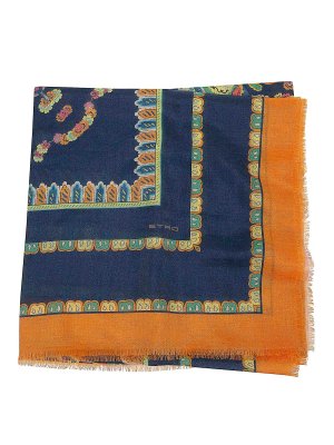 ETRO: Stoles & Shawls - Women`S Aida Shawl 140X140 St