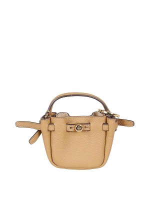 TORY BURCH: バケットバッグ - バケットバッグ - ベージュ