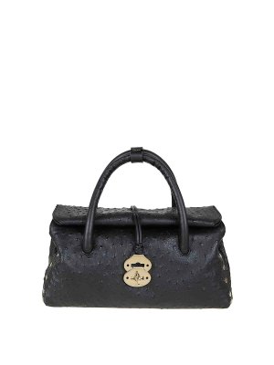 ZANELLATO: クロスボディバッグ - クロスボディバッグ - 黒