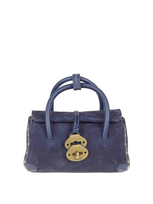 ZANELLATO: クロスボディバッグ - クロスボディバッグ - ブルー