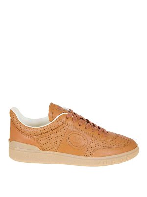 VALENTINO GARAVANI: trainers - Upvillage Perforated Nappa Sneaker