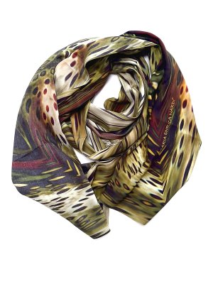 MARIA ENRICA NARDI: ストール＆ショール - ストール/ショール - 緑