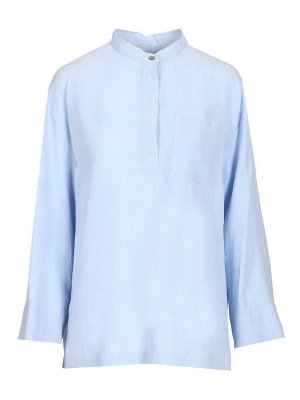 S MAX MARA: shirts - Linen Shirt
