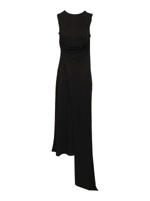 AMI PARIS: Vestidos largos - Vestido Largo - Negro