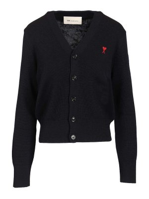AMI PARIS: Cardigans - Cardigan - Blau