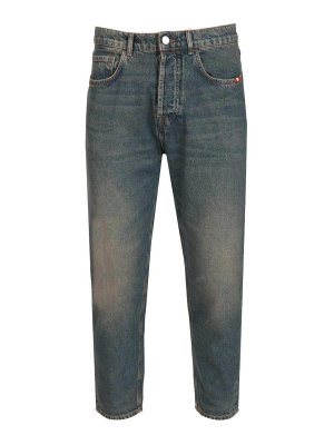 AMISH: Straight Leg Jeans - Straight Leg Jeans - Blau