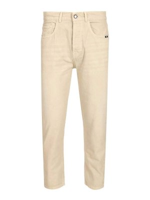 AMISH: Jeans à jambe droite - Jean Droit - Beige