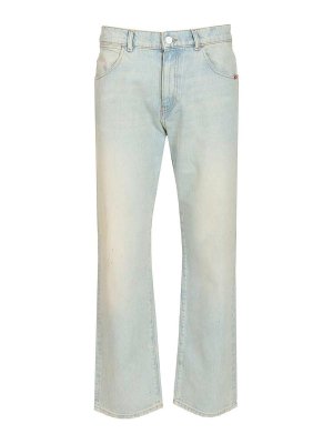 AMISH: Straight Leg Jeans - Straight Leg Jeans - Hellblau