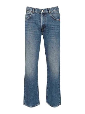 AMISH: Straight Leg Jeans - Straight Leg Jeans - Blau