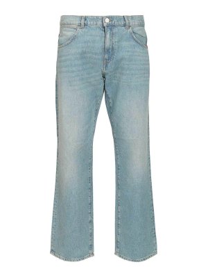 AMISH: Straight Leg Jeans - Straight Leg Jeans - Hellblau