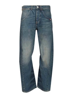 AMISH: Straight Leg Jeans - Straight Leg Jeans - Blau