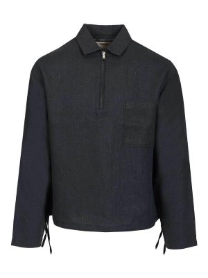 ARTE: crew necks - Zip-Up Sweater