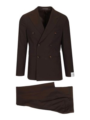 CARUSO: formal suits - Double-Breasted Wool Suit