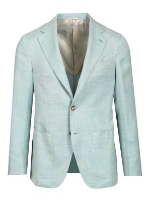 CARUSO: Vestes de costume - Blazer - Bleu Clair