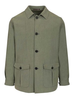 CARUSO: casual jackets - Dalila Linen Jacket