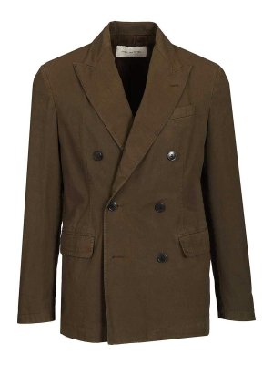 DRIES VAN NOTEN: Vestes de costume - Blazer - Vert