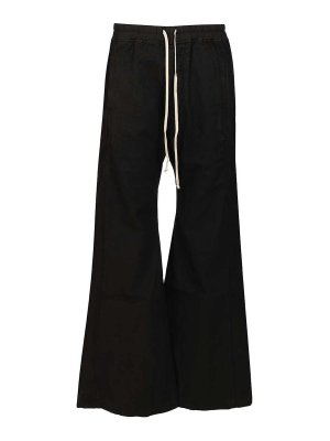 DRKSHDW: casual trousers - Wide Pusher Pants