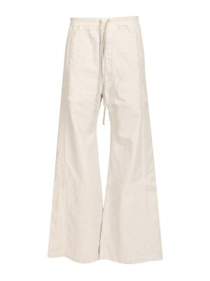 DRKSHDW: casual trousers - Wide Pusher Pants