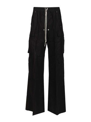 DRKSHDW: pantaloni casual - Jumbo Double Cargo Pants