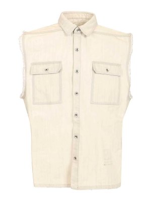 DRKSHDW: Chemises - Chemise - Blanc