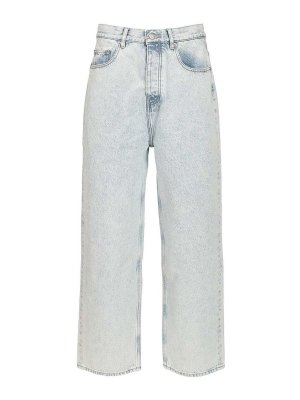 DRÔLE DE MONSIEUR: Straight Leg Jeans - Straight Leg Jeans - Hellblau