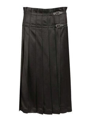 DURAZZI MILANO: Knee length skirts & Midi - Pleated Skirt