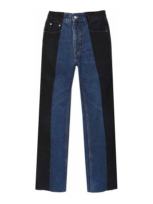 E.L.V. DENIM: Jeans patte d'éléphant - Jean Évasé - Multicolore