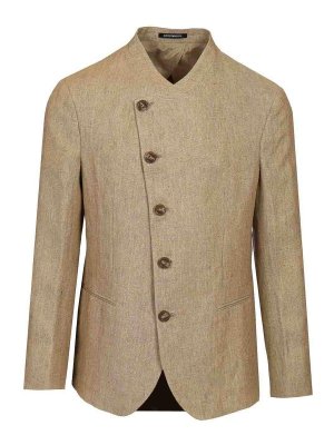 EMPORIO ARMANI: Blazer - Blazer - Beis